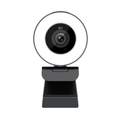 1080P câmara web Rotatable, câmara web do Autofocus de 4K UHD com Ring Light