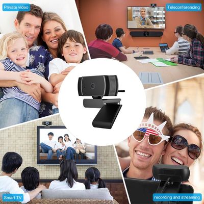 As câmaras web completas de HD 1080p dobram largamente a auto câmera de Web do foco com microfone