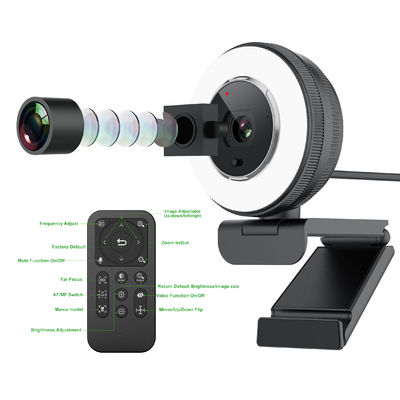 Autofocus da câmera de USB da câmara web de 1440P 30FPS pro com zumbido de 5X Digitas