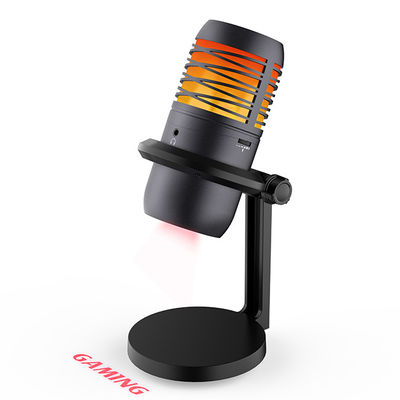 microfone de condensador cardioide do estúdio de 92khz 24bit com iluminação do RGB