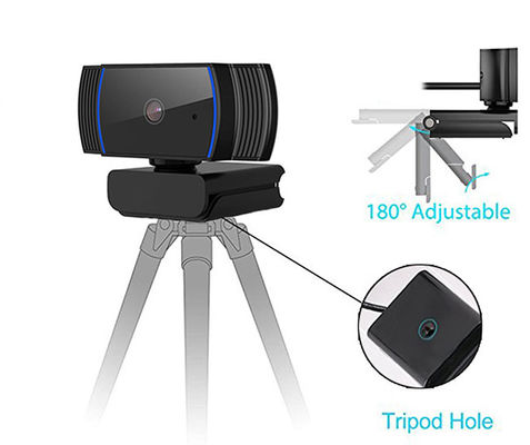 Autofocus das câmeras de Web do PC de HD 1080P USB com tampa da privacidade