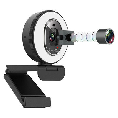 Câmera de Web apto para a utilização da câmara web do jogo do Autofocus FHD 1080p com anel claro