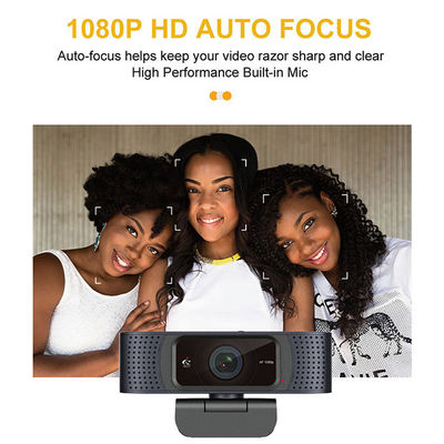Câmara web da tampa da privacidade de FHD 1080P AF para a compatibilidade alta das chamadas video
