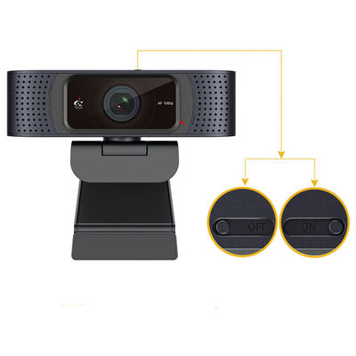 Câmara web da tampa da privacidade de FHD 1080P AF para a compatibilidade alta das chamadas video