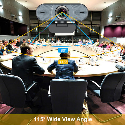 Equipes manuais da câmera 1080P do córrego da Web do foco que encontram a câmara web com PC de Mic For