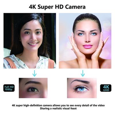 Ultra câmera de chamada video da câmara web 1080p da conferência 4k com controlo a distância