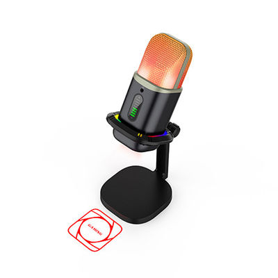 Microfone de condensador de 96KHZ 192KHZ USB com suporte à prova de choque