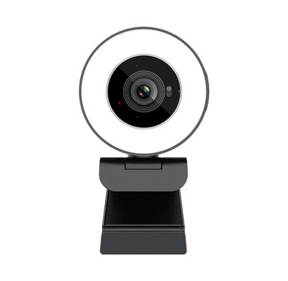 Formato do Autofocus H.264 da câmera de Live Streaming Webcam USB com Ring Light