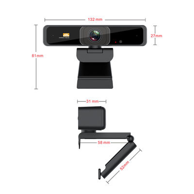 câmara web de 4K UHD USB2.0 câmara web larga de um ângulo de 120 graus com microfone