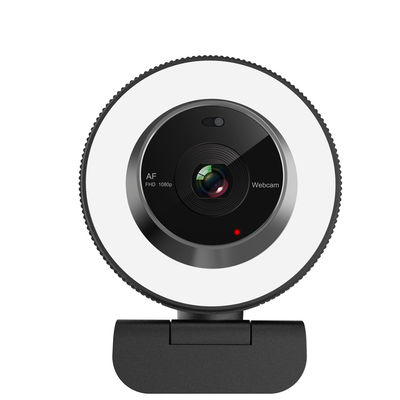 Autofocus Usb2.0 Ring Light Webcam For Stream Youtuber do filtro da beleza
