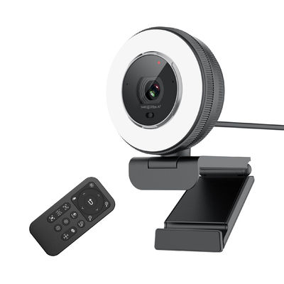 Câmaras web altas da definição da conectividade de USB da videoconferência construídas no microfone 2pcs