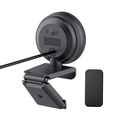Câmaras web pretas de HD 1080p com construído taxa de quadros 30fps/60fps no microfone de 2pcs
